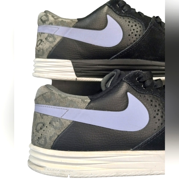 Rare Nike SB Paul Rodriguez 7 Lunarlorn Black Iron Purple Men's Sz 10.5 - Picture 7 of 10